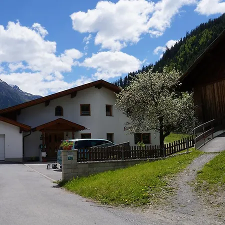 Appartement Bergfeuerhof Kaunertal